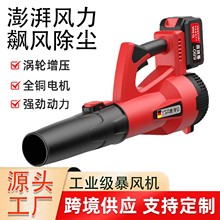 跨境德國暴風吹風機吹灰塵吹雪鼓風機大功率工業充電式吹風機鋰電