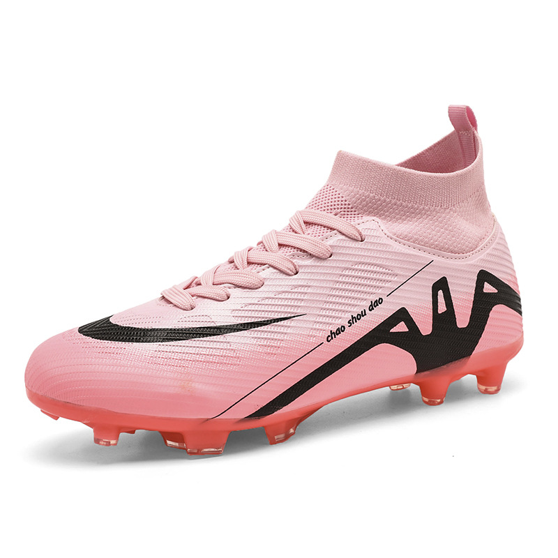 2025 nuevos zapatos de fútbol transfronterizos, zapatos de entrenamiento transpirables para hombres y mujeres.