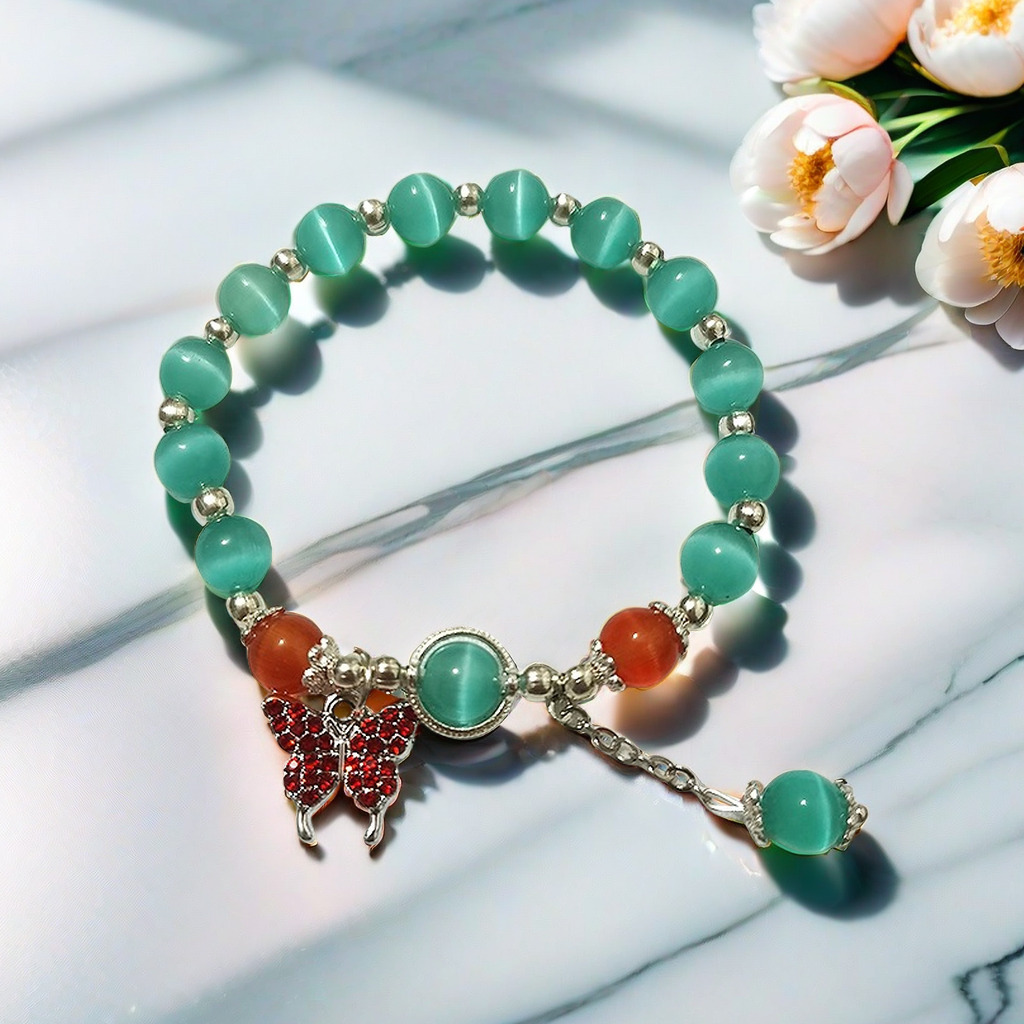Pulsera de Lirio de los Valles Súper Hada, Promoción Especial 2025, para Mujer, Fresca y Única, Sensación de Alta Gama, Regalo de Pulsera con Cuentas para Mejor Amiga Estudiantil