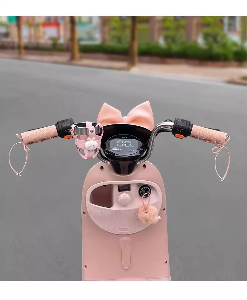 Outdoor Electric Rider Handlebar Cover, Universal for All Seasons, Sweat-Absorbent, Non-Slip, Battery Car Grip Cover, Sun Protection, Breathable Handlebar Cover