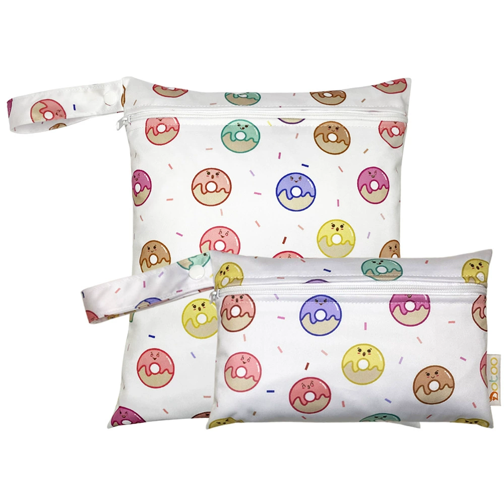 Новая печатная заграничная электрическая коммерция с одной молнией мультяшный узор детская сумка для пеленок