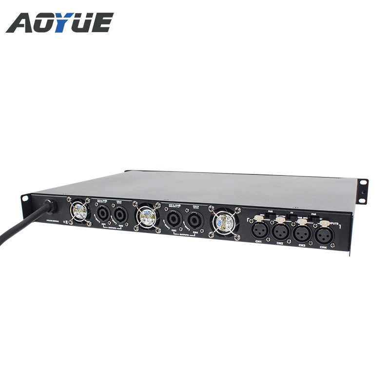 Aoyue amplificador digital K4-800 DSP 1u 4 canales 800W estéreo amplificador profesional