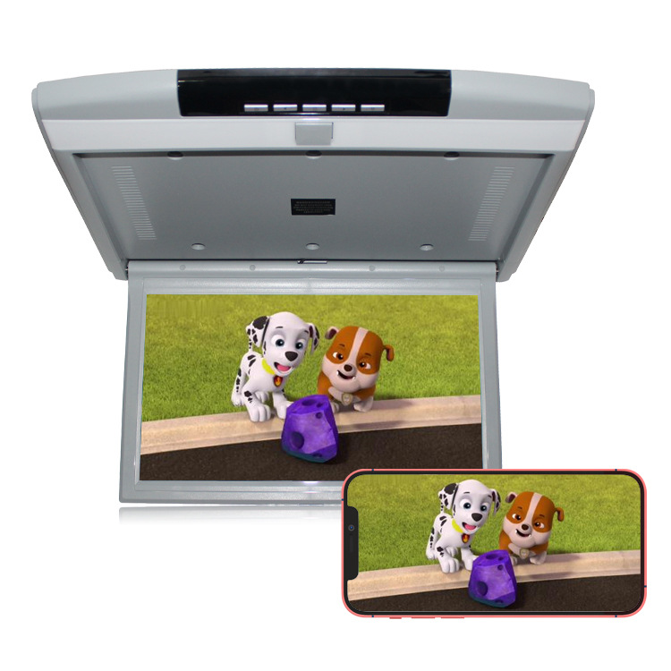 Тип A 15inch серый MP5+HDMI+мобильный телефон тот же экран