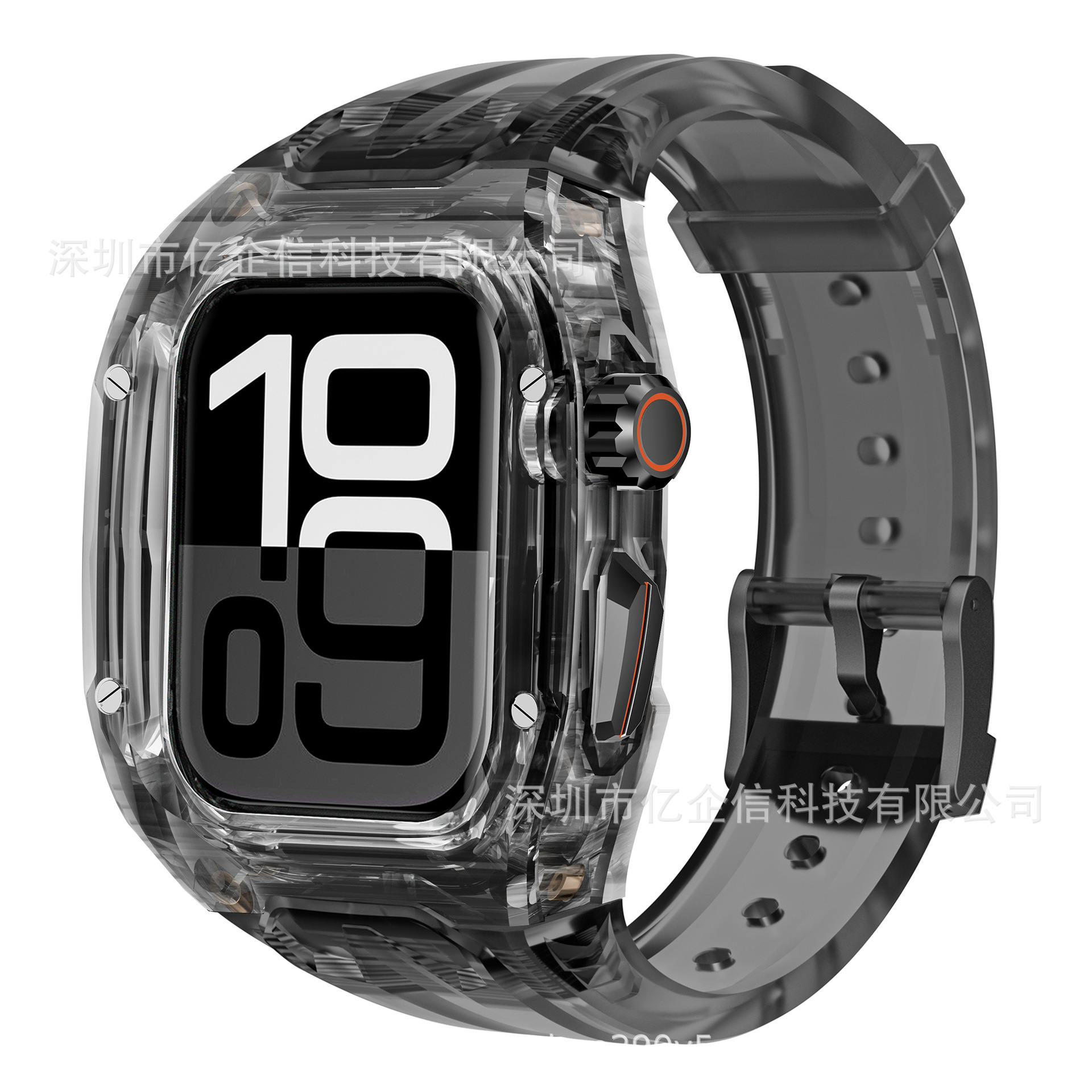 Correa integrada para reloj inteligente compatible con Apple Watch 4-11 S9/S11
