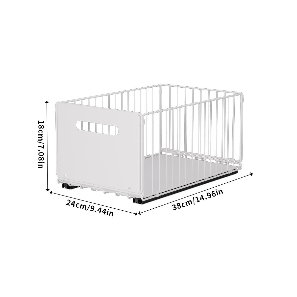Estantería de almacenamiento interior de armario extraíble para armarios de cocina, armario profundo para el hogar, caja de almacenamiento desplegable, organizador multifuncional de especias