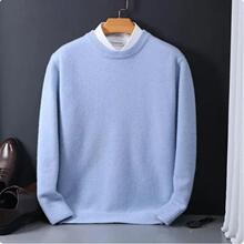 P 54084 Round Neck Knit Sweater Men Բ��ë������֯�����