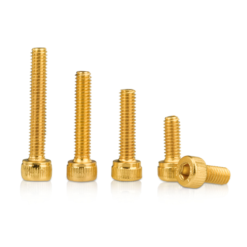 M2M3M4M5M6 고강도 국부 금 나사 티타늄 도금 컵 헤드 육각 나사 둥근 돛의 경이로움