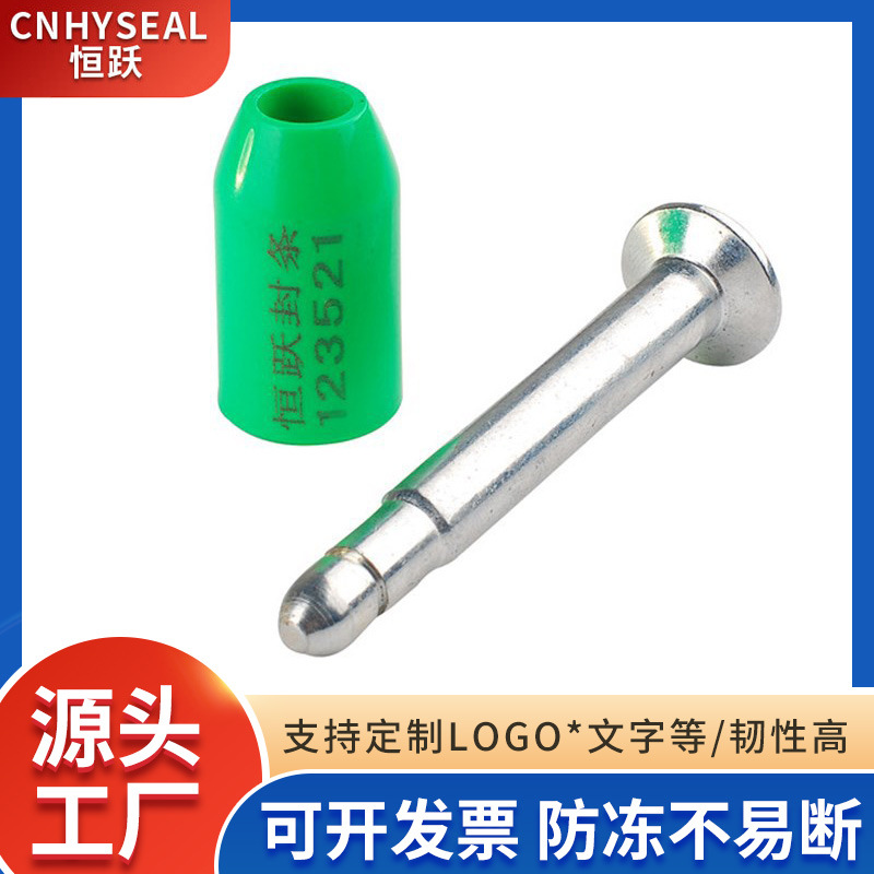 供应CH114型货柜封条 高保子弹封条 一次性物流运输集装箱封条