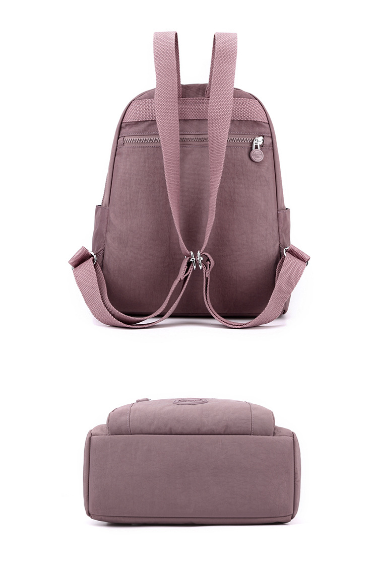 Colorful Fox's new women's backpack, large-capacity multi-layer water-resistant student schoolbag, and simple handbag undefined