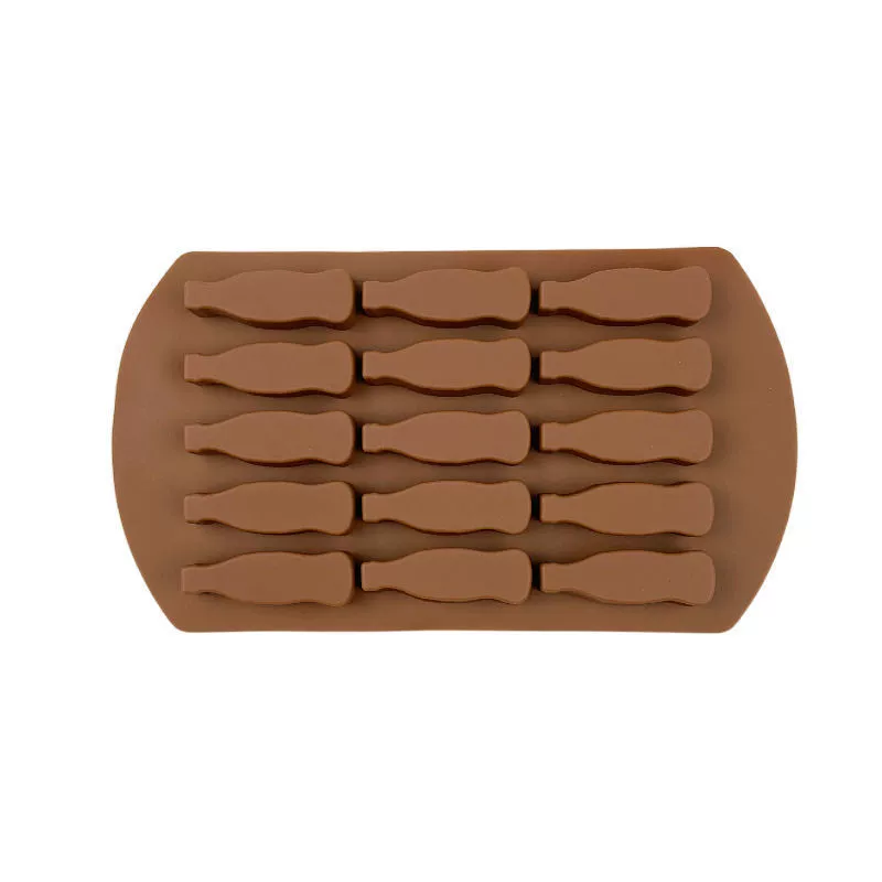 Аcrylic dessert silicone mold heart shaped, Cola