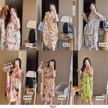 JIEAINA ����ɫ�ʳ���˯ȹ����80��-160���¹��WD103#˯�³���ȹ