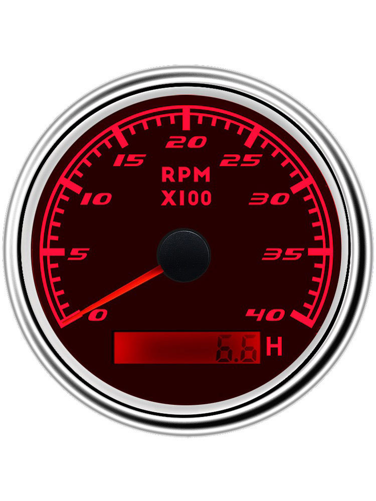 85mm Alternator W-Terminal Engine Tachometer Truck Yacht Car