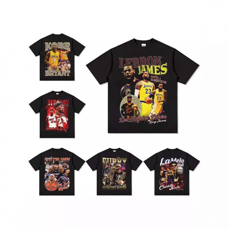 Designer Men T-Shirt Y2K Shirt Graphic Harajuku Gothic Cotton T-Shirt Women Short Sleeve Streetwear Basketball Tops