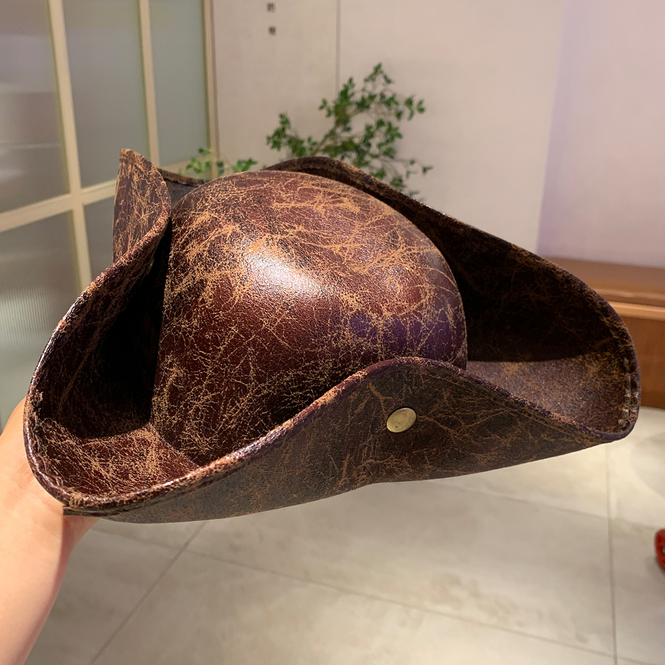 Women's Caribbean Pirate Captain Hat For Stage Performance Role Play_voghion.com