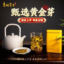 2023新茶黄金芽茶叶特级安吉白茶明前珍稀绿茶正宗吉羽罐装雨前