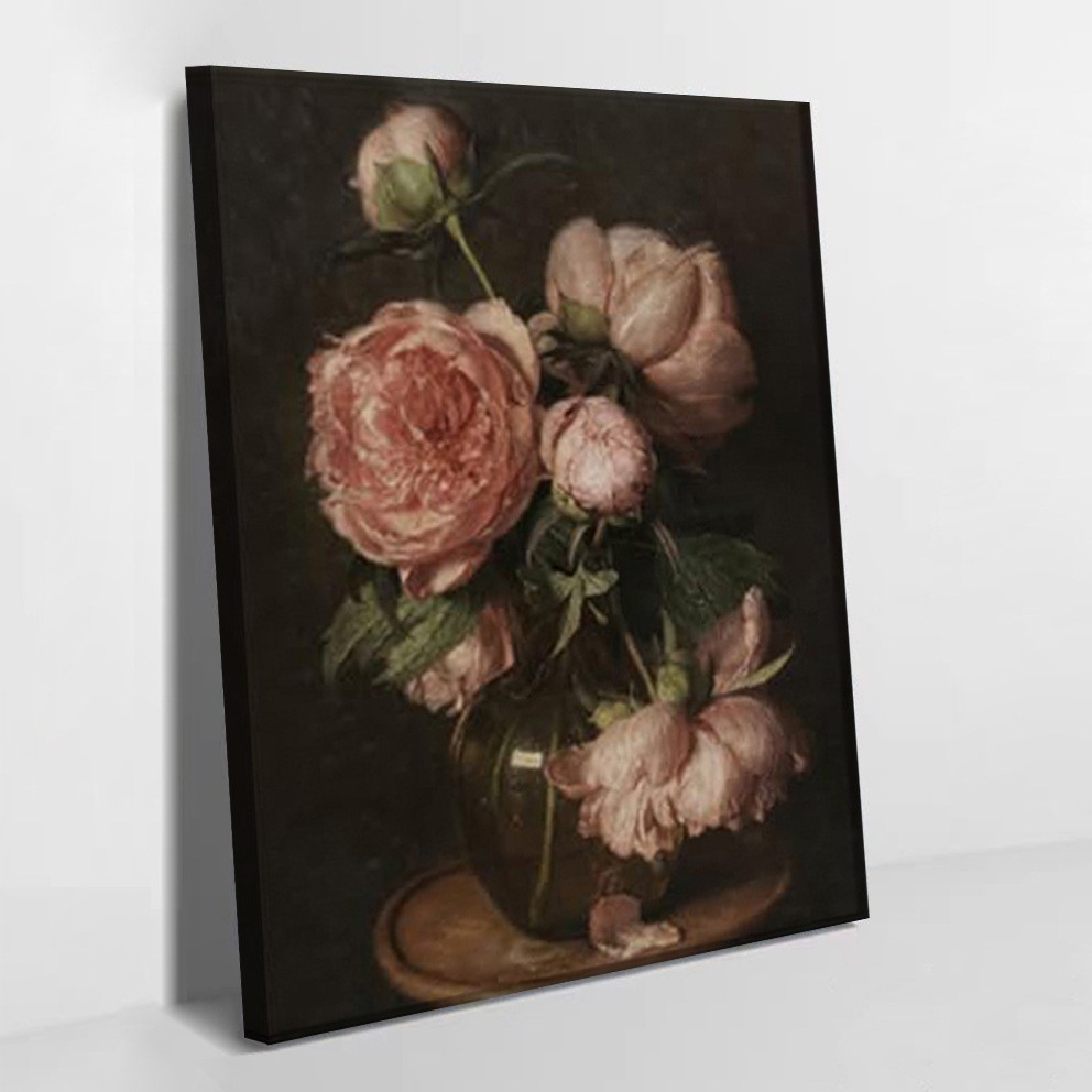 프레임리스 페인팅 완성품 B (소나무 내부 프레임 + 컬렉션 등급 캔버스 + EPSON 오리지널 잉크 잉크젯 프린팅)