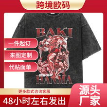 Hanma Baki The Grappler Gym Anime Tshirt Men_yythkgŷ��ӡ��