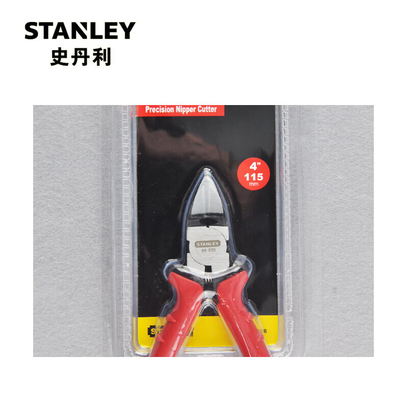Stanley Stanley 84 - 036 - 23 mandíbula de precisión de agua de mango rojo 4 pulgadas