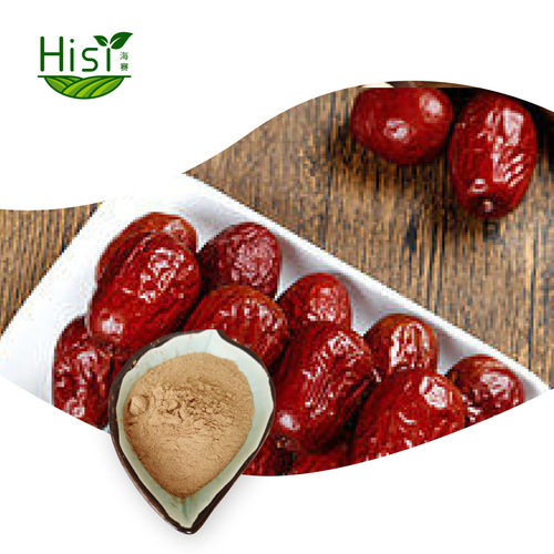 2024 Factory High-Quality, Good Price Beverage-Grade Aroma-Intense Jujube Extract Yellowish-Brown Powder Easily Soluble