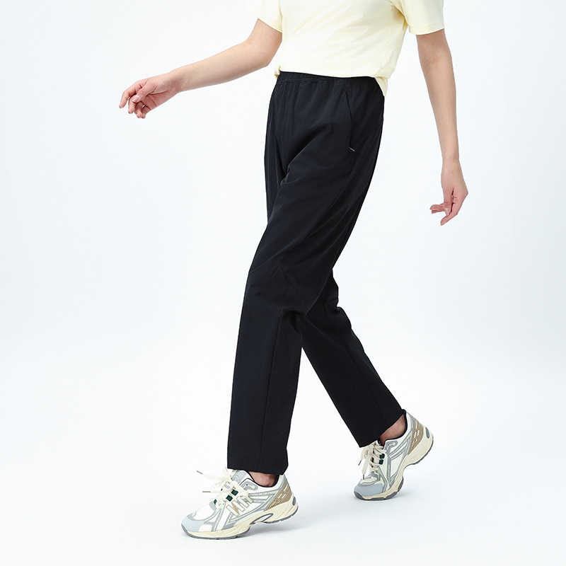 Men's Loose-Fitting Casual Quick-Drying Ice Silk Air-Conditioned Fitness Sweatpants Breathable Running Pants Jogging Pants