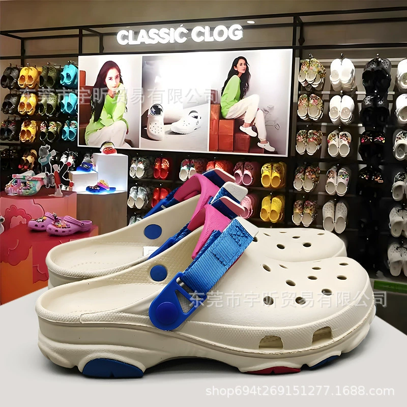 Cross Tilin пещерная обувь мужские летние толстые подошвы нескользящие и дышащие наружные носки Баотоу сандалии для взрослых пляжная обувь оптом