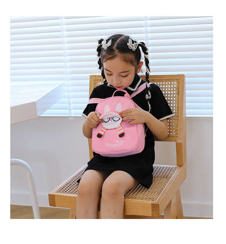 Fashion Children's Canvas Casual Cartoon Anime Small Backpackwholesale Nihaojewelry display picture 31