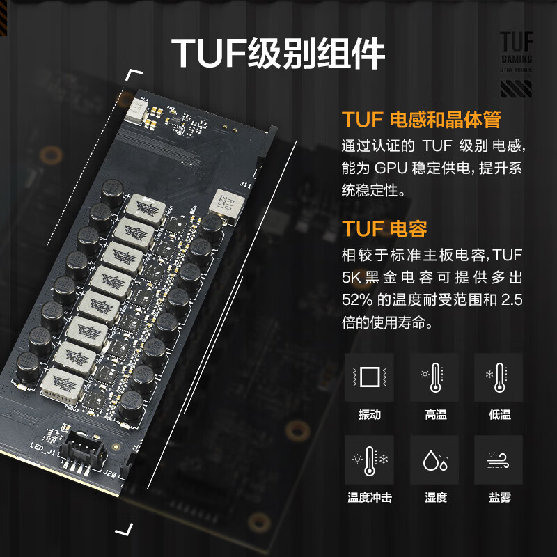 Suitable for Asus Rtx5070T Gaming Graphics Card Tuf-Rtx5070Ti-O16G-Gaming