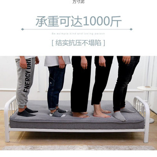 Foldable sofa bed dual-purpose small apartment living room wrought iron sofa modern simple sofa folding bed strong and durable