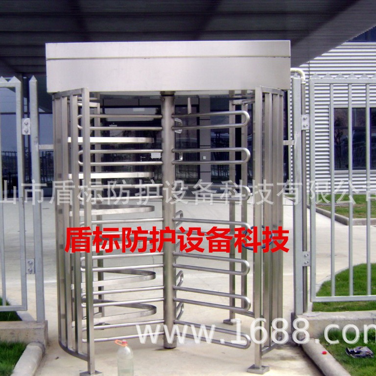 供应批发全高转闸小区旋转门单通道双通道工地不锈钢全高旋转门