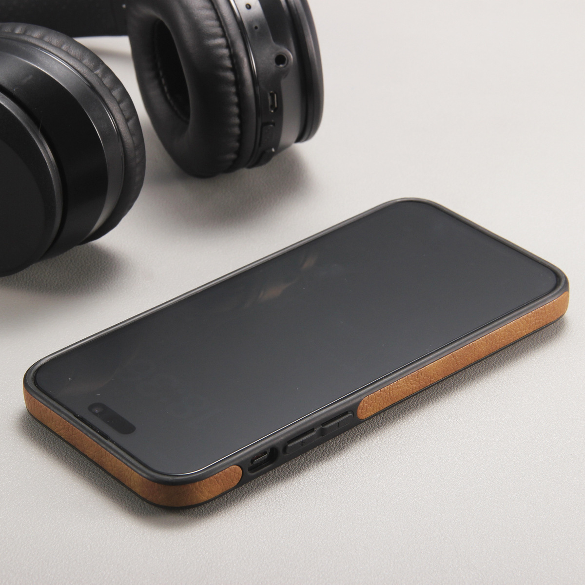 Aplicable para iPhone 17 Promax cubierta de cuero con soporte para teléfono móvil Apple 17 cubierta de protección contra caídas de cuero image 3