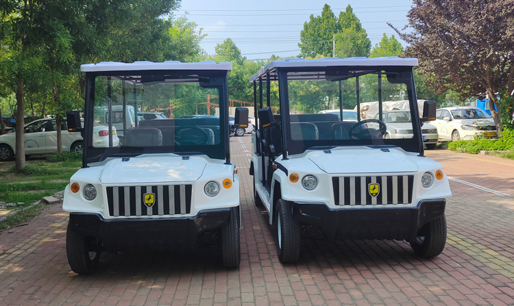Campus property security inspection car 5 seats 8 scenic sightseeing car 5 seats security electric patrol car 4 wheels