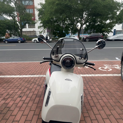 Motorcycle front windshield NS125LA Windshield Xindizhou Retro