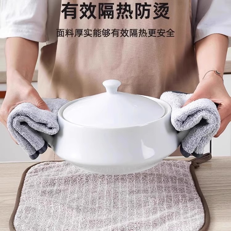 Cocina especial toallas domésticas no pegajosas toallas absorbentes de agua no se desprenden toallas de mesa artículos de limpieza para el hogar toallas de lavavajillas