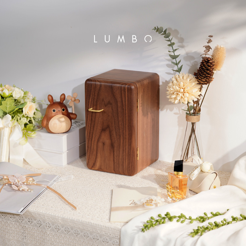 Chilled Jewelry Box/Chuang Wooden Workshop Black Walnut Solid Wood Minimalist Premium Storage Box Newlywed housewarming gift Chilled Jewelry Box/Chuang Wooden Workshop Black Walnut Solid Wood Minimalist Premium Storage Box Newlywed housewarming gift