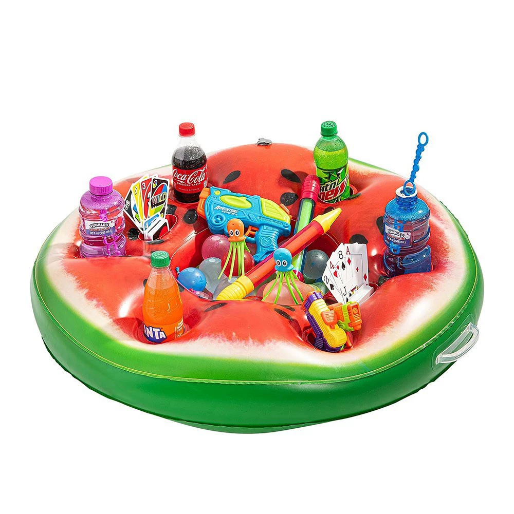 Фабрика поставляет воду надувной плавающий бассейн круглый арбузный поднос для семейного развлечения в бассейне