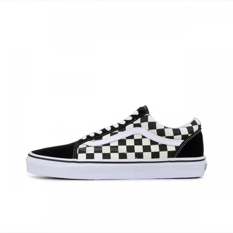 High-End Version of Vans Canvas Shoes for Men and Women, Casual Sneakers, Classic Versatile Round-Toe Couple Sports Fashion Sneakers