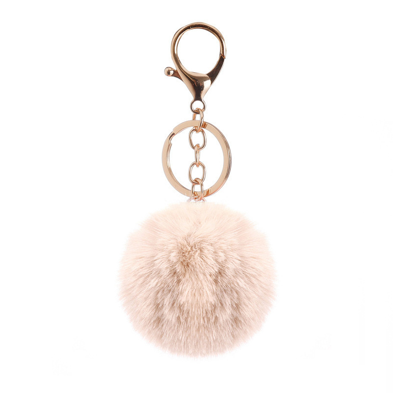 現物卸売りはラッコの毛玉をまねて6cmのアクセサリーのキーホルダーをまねます。