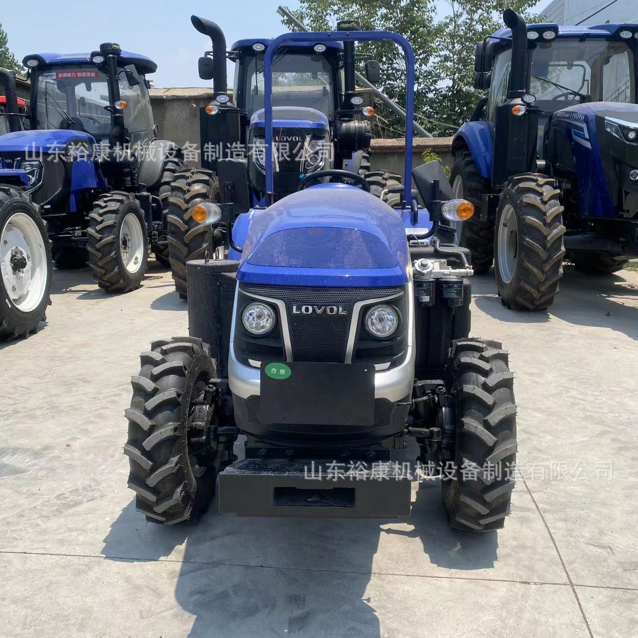 雷沃欧豹M704-2EF2(G4)果园犁地旋耕起垄四驱农用大棚王拖拉机