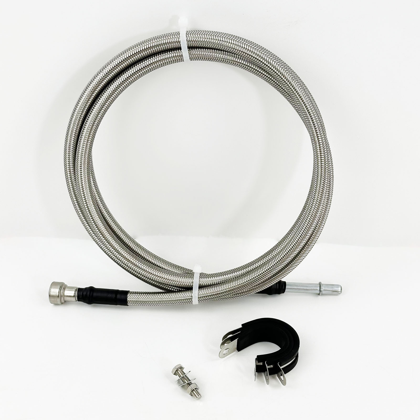 819-875 Repair Kit Stainless Steel Braided Fuel Line Compatible with 2004-2007 Chevrolet Silverado