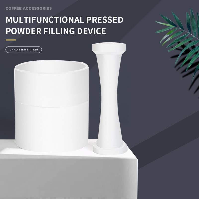 Plastic powder hammer Nespresso coffee capsule espresso powder filler barista tool quantitative ring