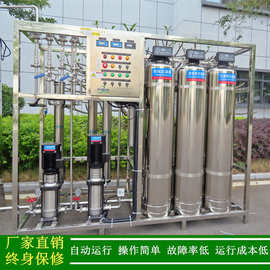 供应0.25T/H二级纯化水制取设备不锈钢二级反渗透净水机RO纯净水