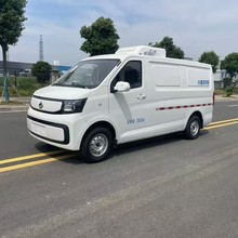 小型厢式冷藏车 江淮纯电动冷链运输车 屠宰场猪肉冷冻车