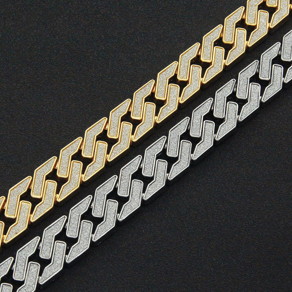 Bracelet Géométrique Mode Chaîne Cubaine Bracelet Large Hip-hop display picture 6