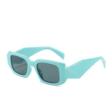 2022新款眼镜多色墨镜欧美潮款厂货 方形菱形多边形框架太阳镜女