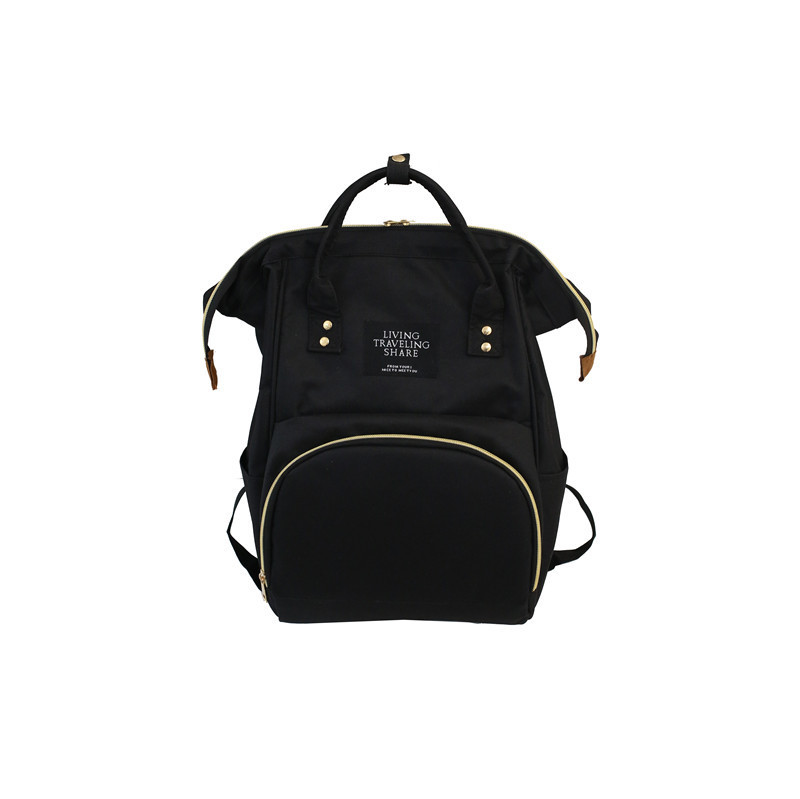 Estilo de gato transfronterizo de buena calidad, bolso de mamá de gran tamaño, mochila portátil, gran cantidad de stock, cremallera Oxford