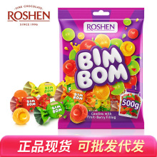 如胜进口糖果水果乒乓糖果汁俄罗斯夹心喜糖硬糖乌克兰年货礼包