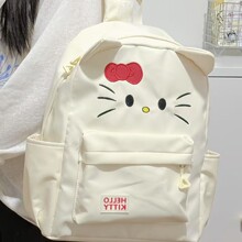 kt双肩包ins风书包学院风中学生高中生大容量背包韩版卡通卡通包
