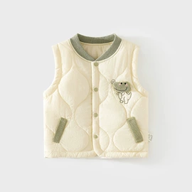 连身衣、爬服;童保暖上装;童马甲