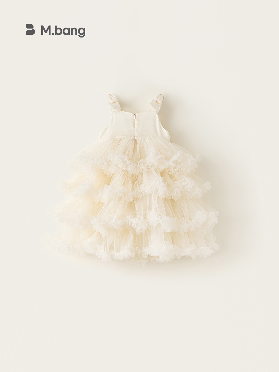 Youbao ropa para niños vestido de verano falda para niños moda bowknot sling malla tutú falda vestido para niñas