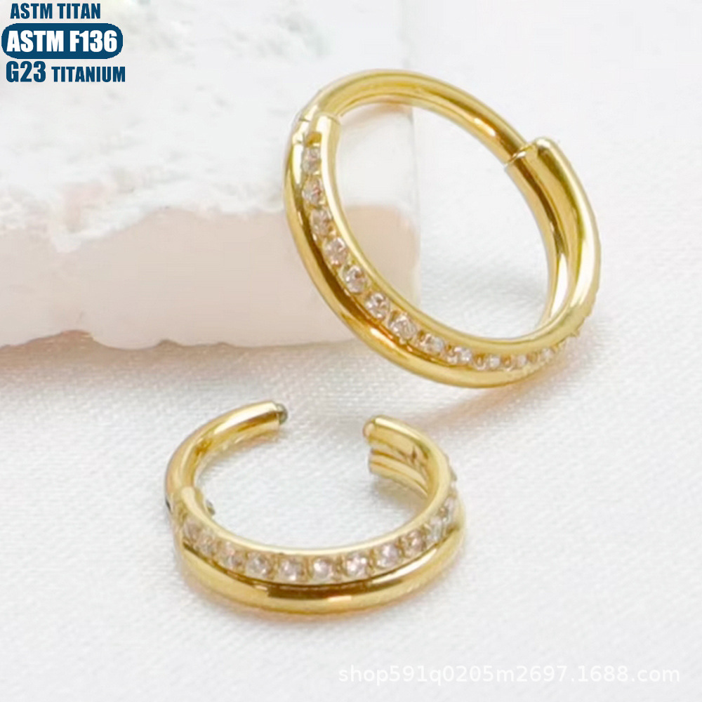 Pointed titanium steel lip stud product view
